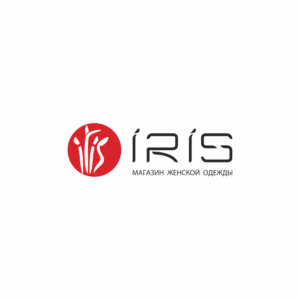 Iris clothes shop logo - ArtRaf Design Factory