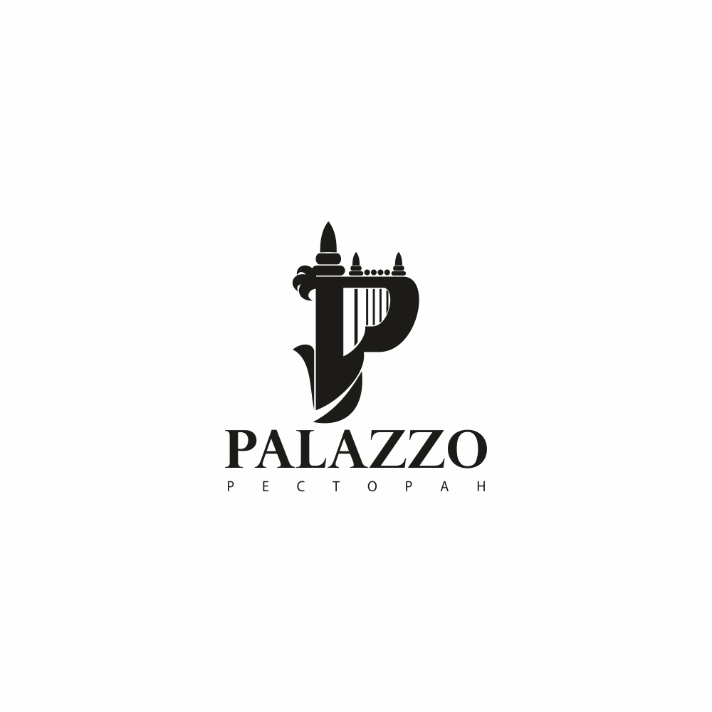 Palazzo restaurant logo 1 - ArtRaf Design Factory